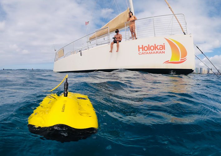 Underwater drone CHASING Gladius